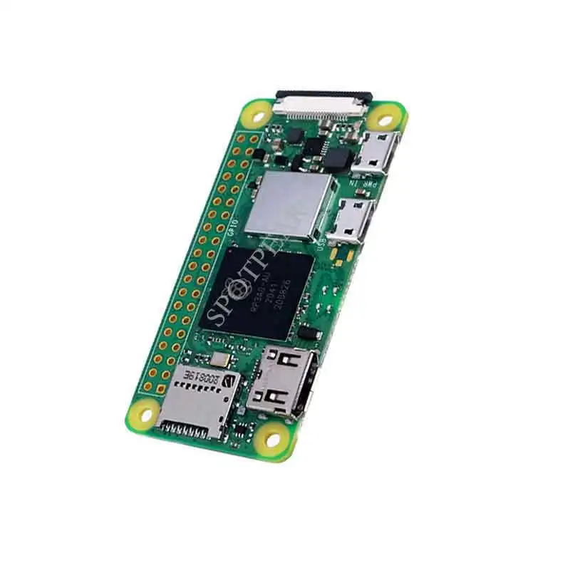 Himbeer Pi Zero 2 W Entwicklungs board Rpi Pi0 2 W Kit, Kühlkörper, Gehäuse