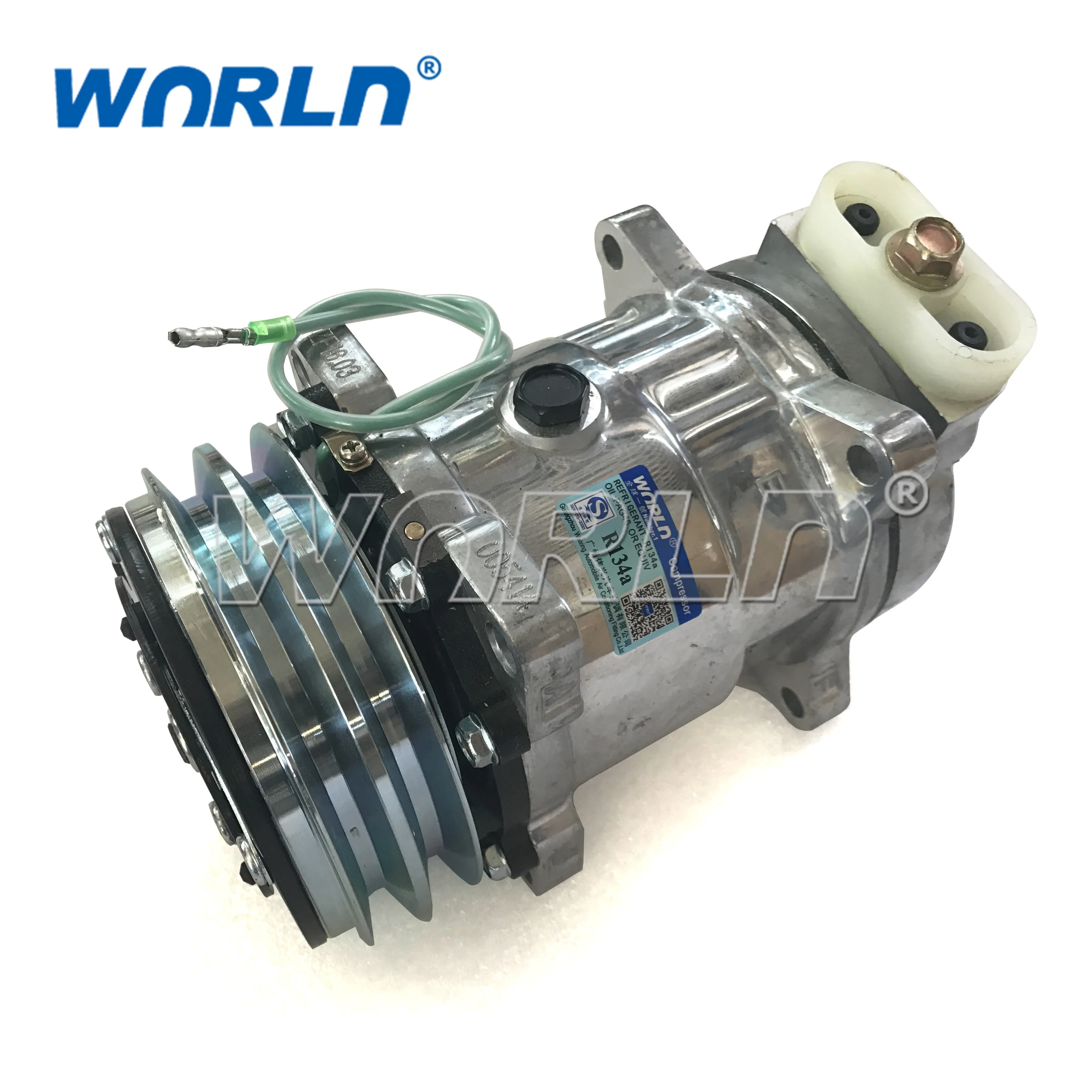 Truck AUTO A/C Compressor For Aowei/FAW Jie Fang J6 DKS 24V 8PK 132MM New Model