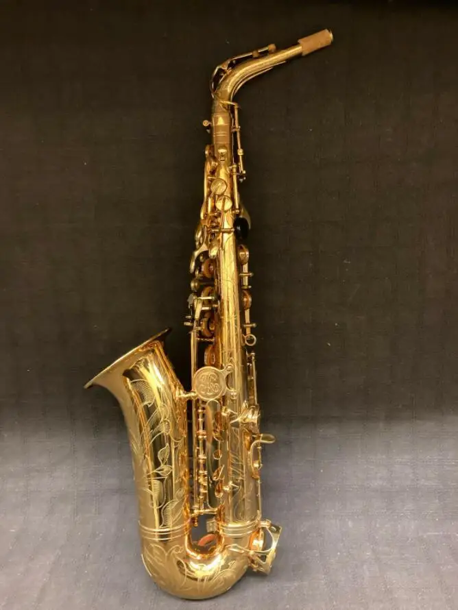 BC2008 Pro Buffet Paris Alto Saxophone Engraving on bell and the keys Comes with Protec case