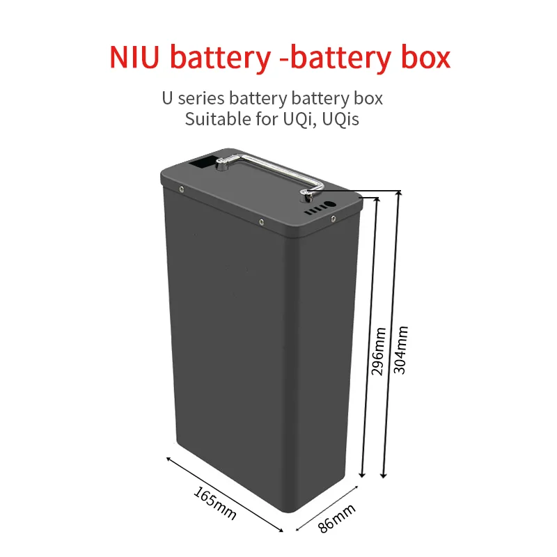 Dla NIU skrzynka na akumulator U M N U + M + UQi + MQi + NQi bateria o dużej pojemności DIY