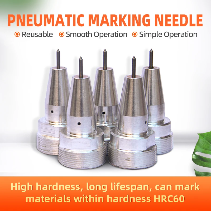 

1mm Needle Core Diamater Pneumatic Marking Needle Reusable High Hardness Long Lifespan Needle for Marking Engraving Machine