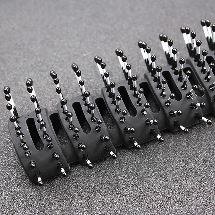 Nhựa Tóc Chống Tĩnh Điện Tóc Massage Da Đầu Bàn Chải Chống Trơn Trượt Tay Cầm Combo Chuyên Nghiệp Thời Trang Lược Massage Cho dụng Cụ Tạo Kiểu Tóc