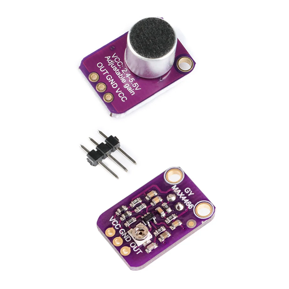 New GY-MAX4466 Electret Microphone Amplifier Module MAX4466 Adjustable Gain For Arduino Good Quality