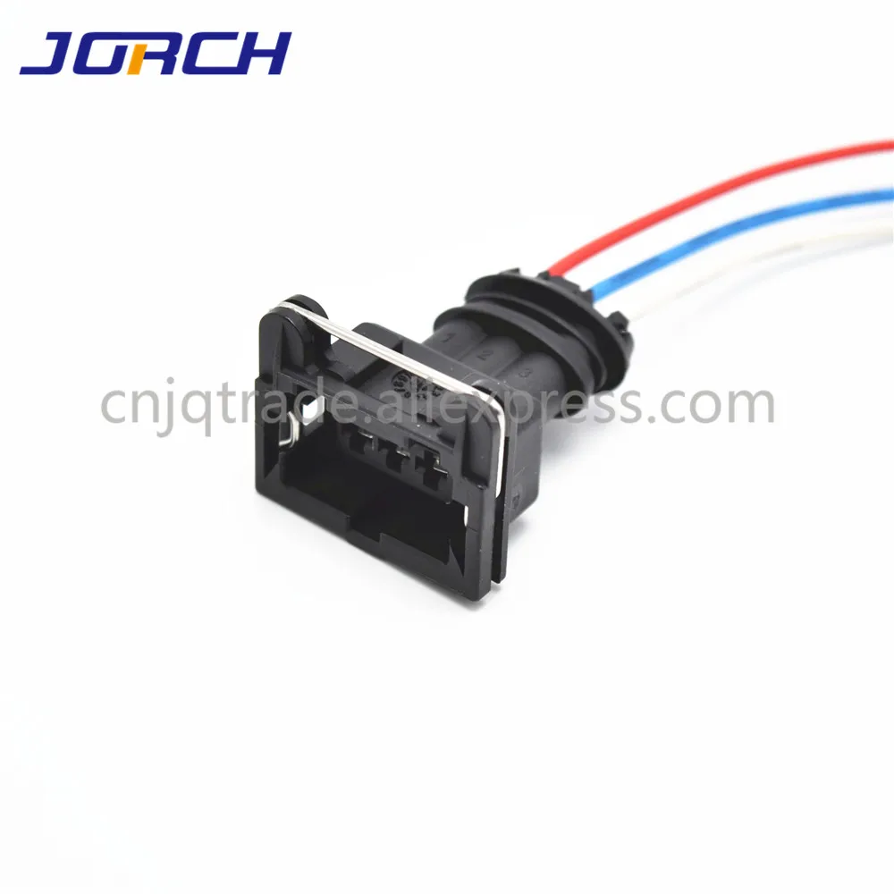 1pcs 2/3/4 Pin AMP Waterproof Fuel Injector plug Wiring harness 282189-1 282191-1 282192-1 EV1 Junior Power Timer JPT Jetronic