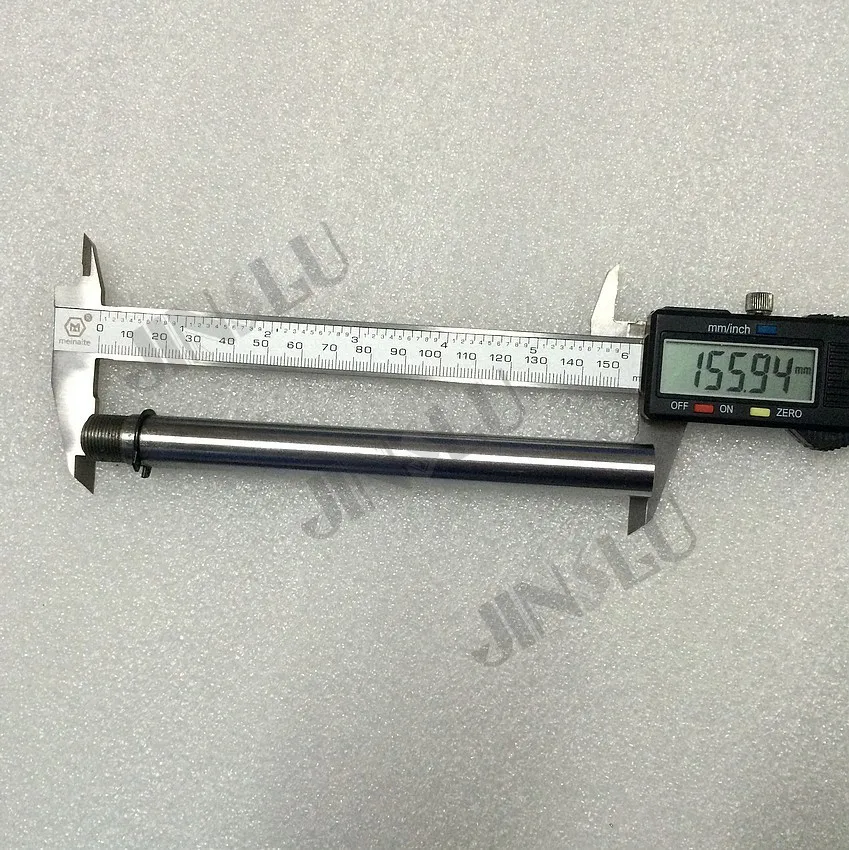 M14x1mm M14 Spindle Shaft 1 pcs Length 156 mm Diameter 14.94 mm for Mini Lathe Chuck Cartridge K01-65 K02-65 K02-50 K01-63B