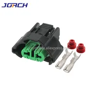 Carcasa de conector de 2 vías para luz antiniebla eléctrica de coche, Conector de enchufe de arnés impermeable, H11, 6189-0935, 5 Juegos