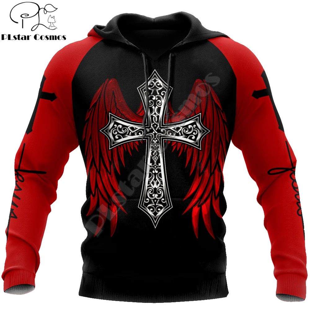 

Jesus and Knights Templar 3D All Over Printed Mens Autumn Hoodie Sweatshirt Unisex Streetwear Casual Zip Jacket Pullover KJ633