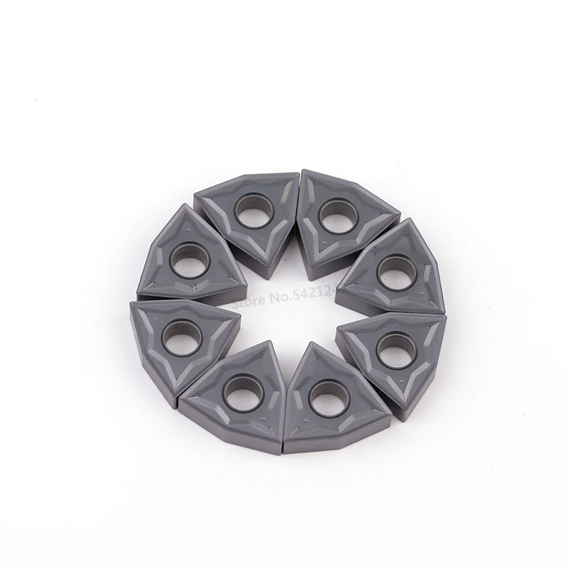 10PCS WNMG080404 NN LT10 WNMG080408 Original ภายนอกแทรกคาร์ไบด์เครื่องมือเครื่องกลึงเครื่องมิลลิ่งเครื่องมือ
