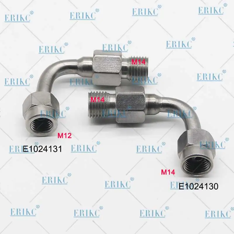 ERIKC Common Rail Tube Conversion Joint Injector Test Bench  Joint Tube for Bosch 120 series, 110 series