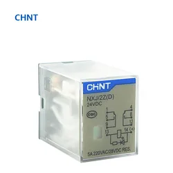 CHINT CHNT General Electromagnetic Relay NXJ-2Z NXJ-3Z NXJ-4Z with Indicator