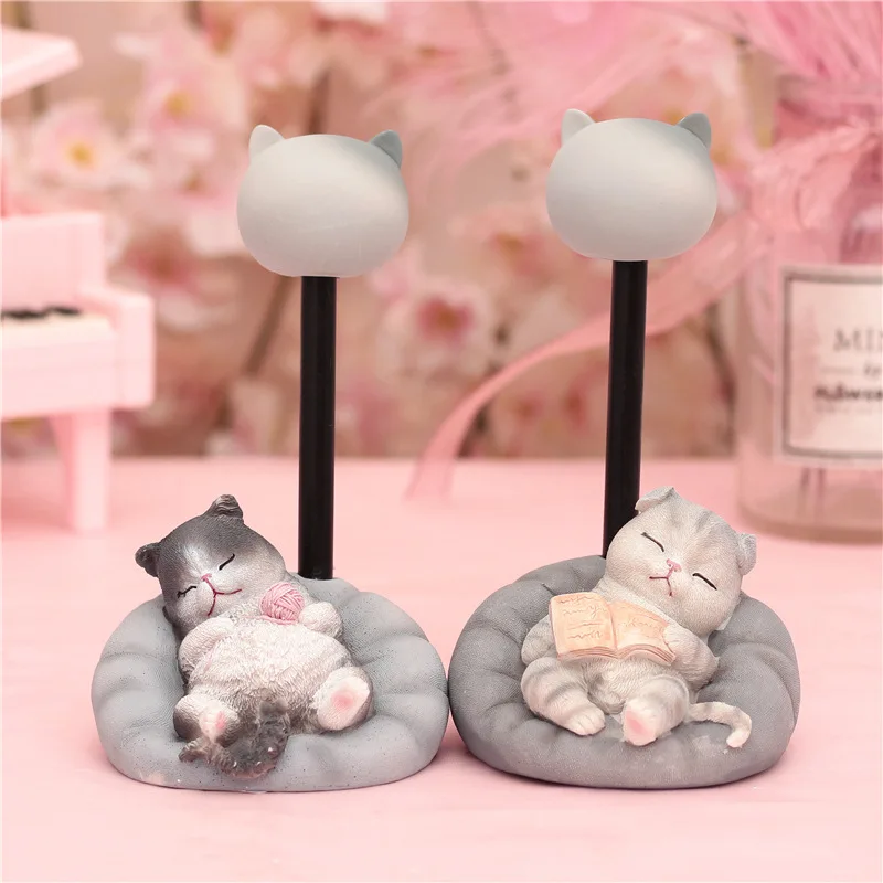 Lovely lazy and interesting meow star, creative night lamp, birthday gift room decoration lamp