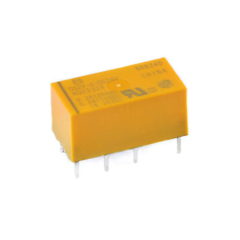 2Pcs Relay DS2Y-S-DC5V DS2Y-S-DC12V DS2Y-S-DC24V 8PIN DC5V DC12V DC24V ZJ DS2Y-S-5V DS2Y-S-12V DS2Y-S-24V