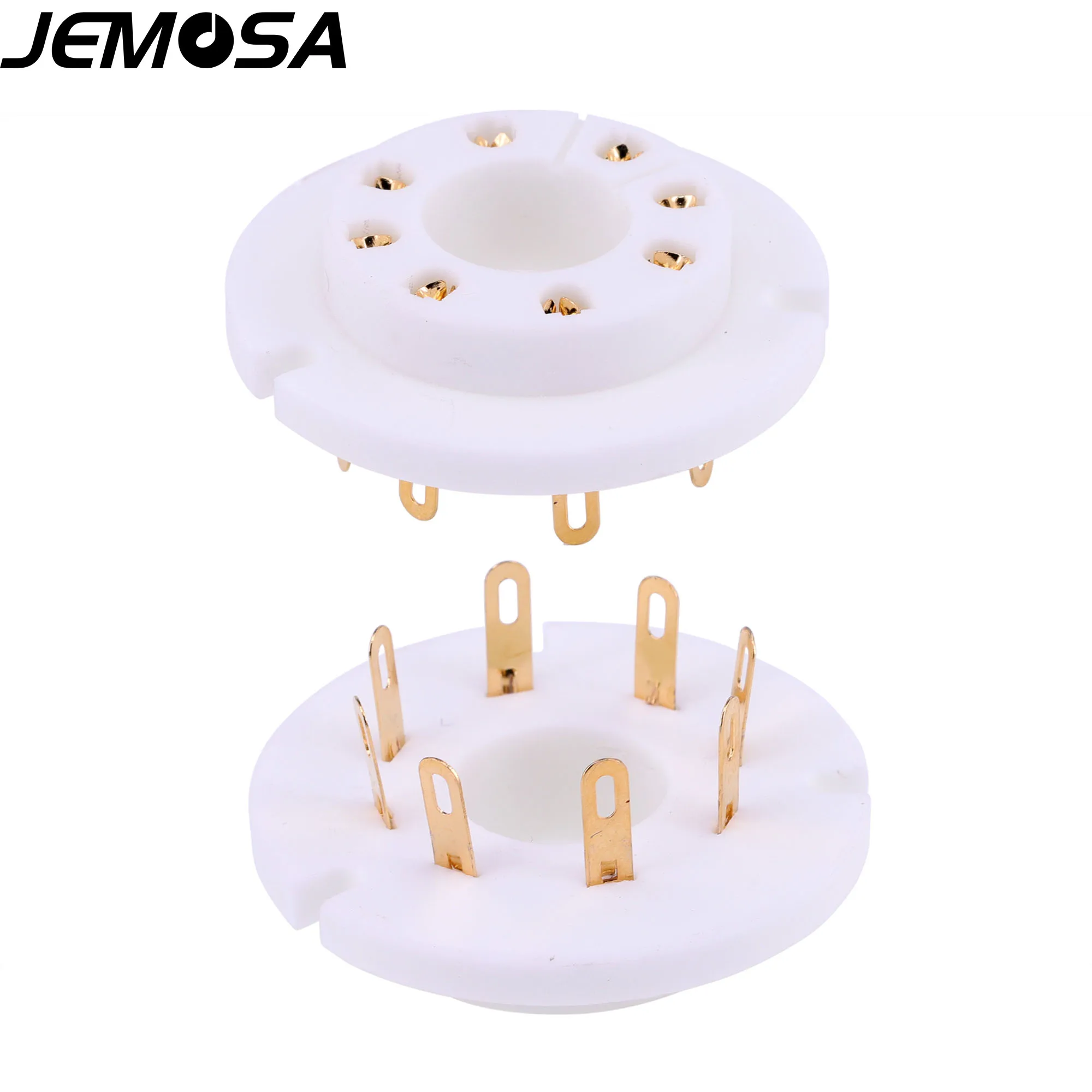 Керамическая трубчатая розетка, 8 контактов, Электронная трубка, сиденье FU50R для FU50 FU-50 5Z8P 5Z9P, вакуумный трубчатый усилитель звука, винтажный HIFI, сделай сам