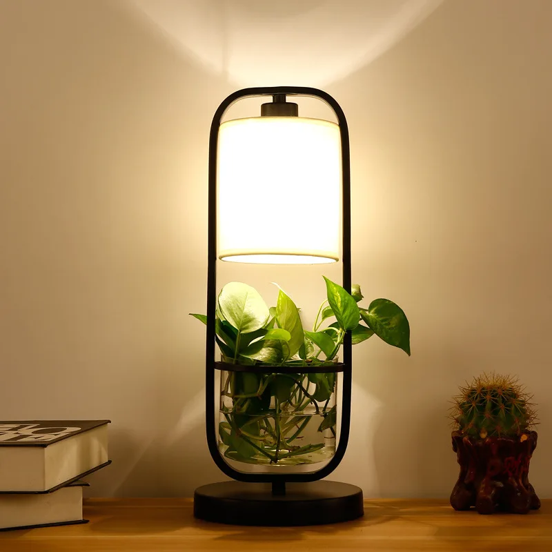 Desk Lamp American Plants Potted Bar Study Restaurant Other Bedroom Bedside