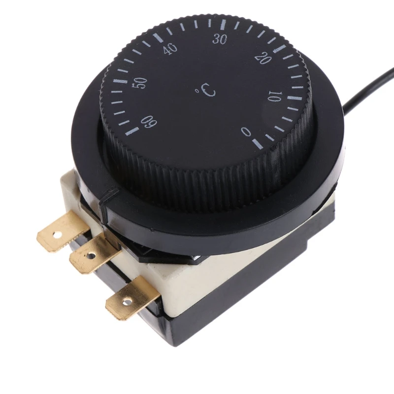 250V/380V 16A 0-60C Temperature Control Capillary Thermostat temperature controlled controller sensor63HF