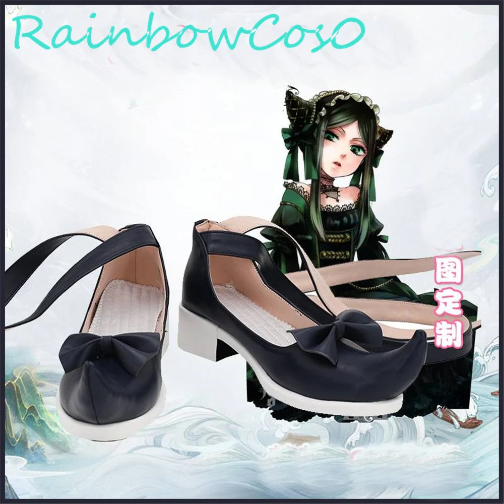 Black Butler Sieglinde Sullivan Cosplay Shoes Boots Game Anime Halloween RainbowCos0 W1483