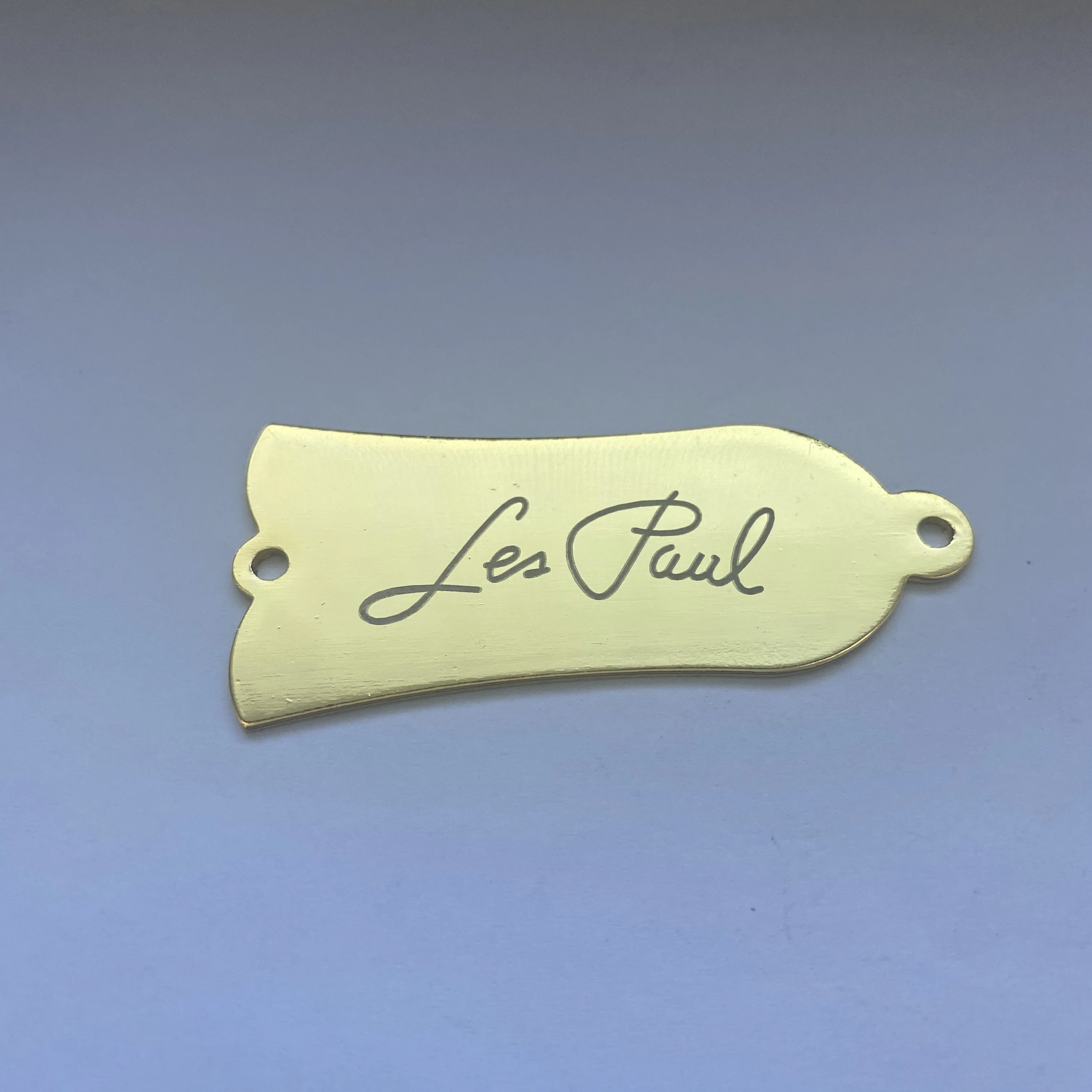 Gold Truss Rod Cover For Guitar 2 Holes Guitar Parts Accessories