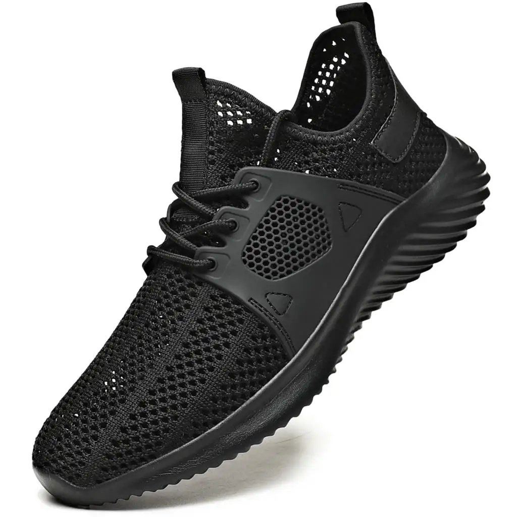 

Nice Light Man Shoes Mesh Comfortable Breathable Men's Black Sneaker Casual Antiskid Wear-resistant Jogging Men Shoes