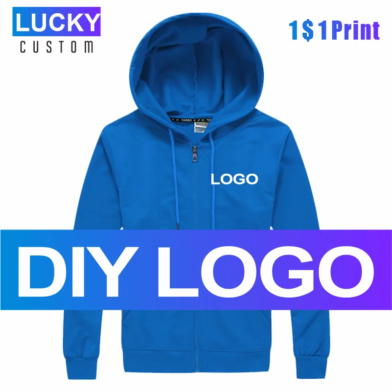 Autumn Men's Thin Zipper Long-Sleeved Hoodie Custom Printed Embroidery Logo Running Sweatshirt Home Casual Jacket 4xl