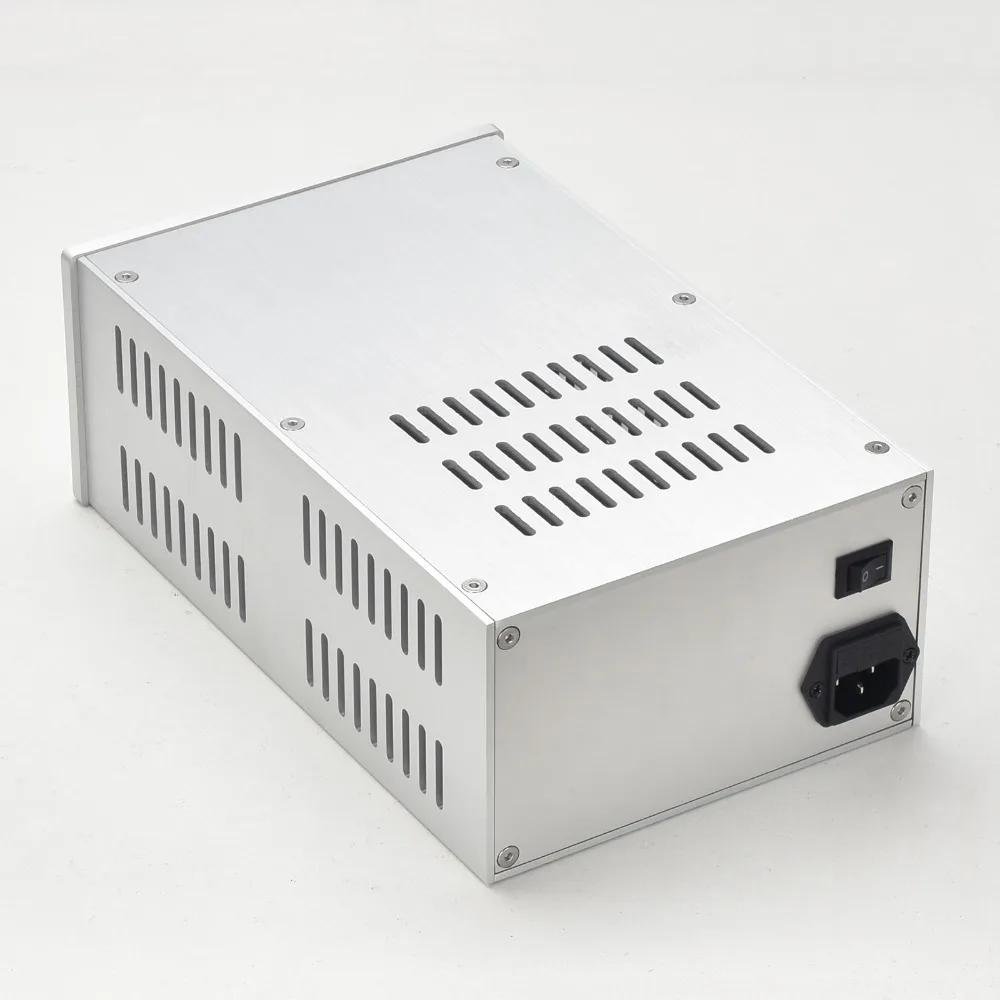 NEW BRZHIFI 1710 Dual Meter Power Amplifier/Pre-stage/Amplifier Aluminium Amplifier Case