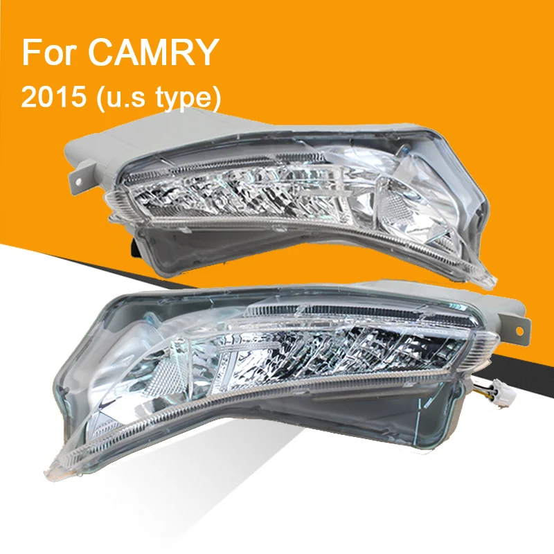 

Car Fog Lamp Assembly for Camry (U.S Type) 2015-on Front Bumper Fog Light Lamp with Harness Relay Fog Light