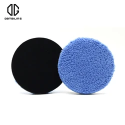 DETAILING 5/6inch Car Care Microfiber Polishing Pad Buffing Sponge Wax Applicator Pad Wax for auto