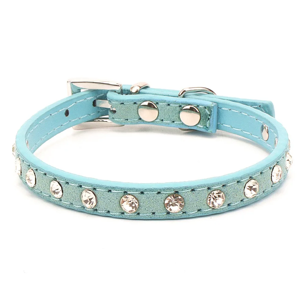 Rhinestone Cats Collars Kitten Collar Necklace Accessories Quick Release Products For Small Dogs Collar Puppy Accessories