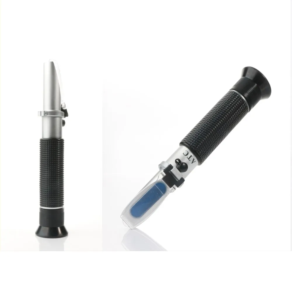 บราซิล Refractometer แอลกอฮอล์ Meter ATC RZ118 RZ120/126 RZ127แบบพกพา Refractometer สำหรับน้ำเค็มน้ำตาลวัดสัตว์เลี้ยงฮีโมโกลบิน