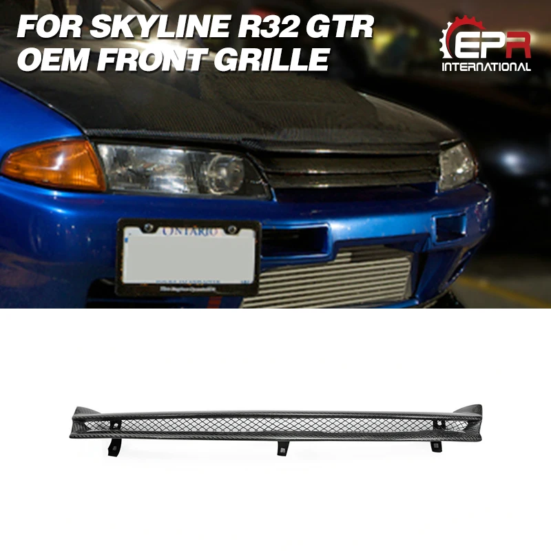 

For Nissan Skyline R32 GTR OEM Front Grille Carbon Fiber