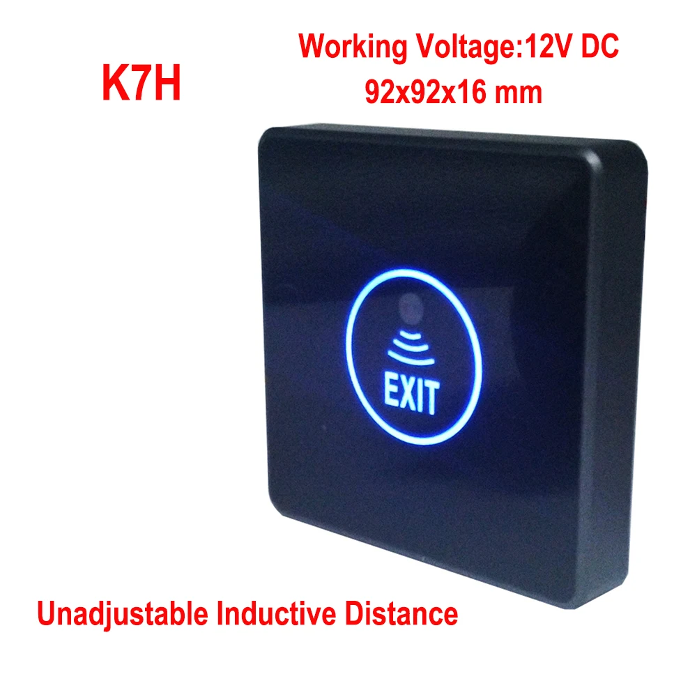 DC12V Surface Installation Infrared Contactless No Touch Exit Button IR Door Lock Release Switch