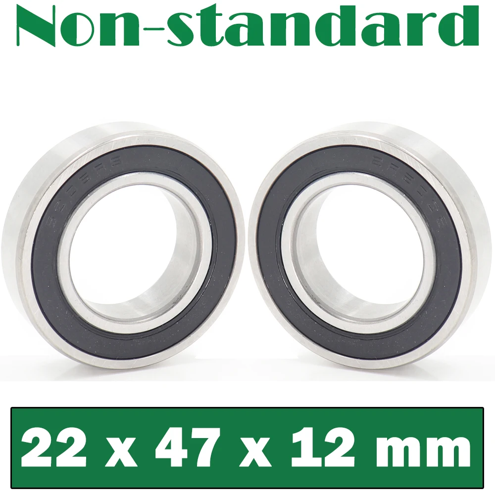 224712 Non-standard Ball Bearings ( 2 PCS ) Inner Diameter 22 mm Non Standard Bearing 22*47*12 mm