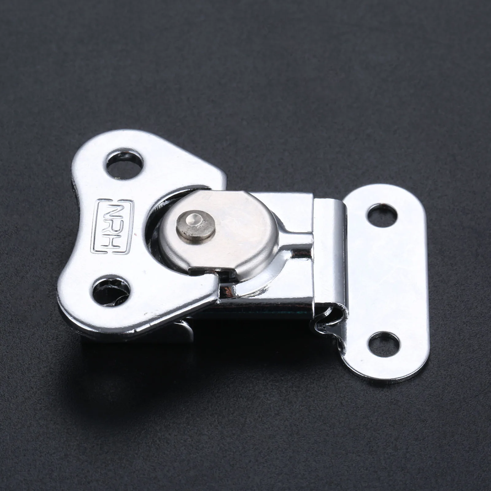 1pc/2pcs Stainless Steel Butterfly Toggle Latch Catch Clamp Wooden Box Toolbox Buckle Rotary Lock Flight Case Part 52*38mm