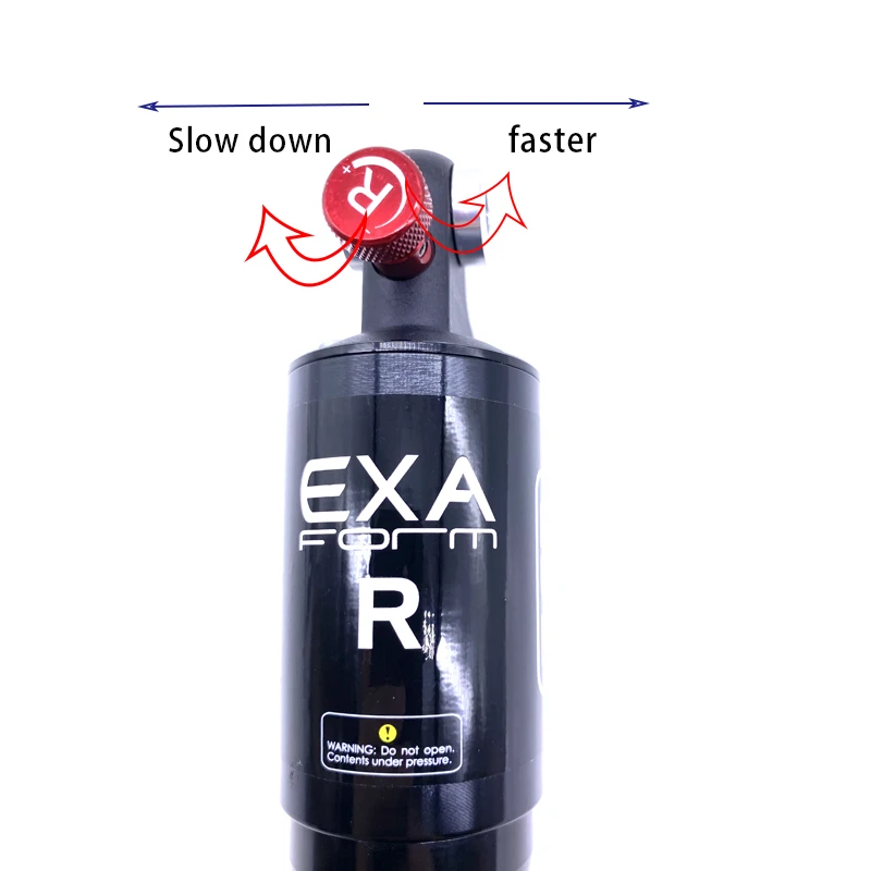 KS EXAform 562R Dual Air Shock Absorber for lithium electric bicycle scooter pure pneumatic shock absorber mountain Bike image 2