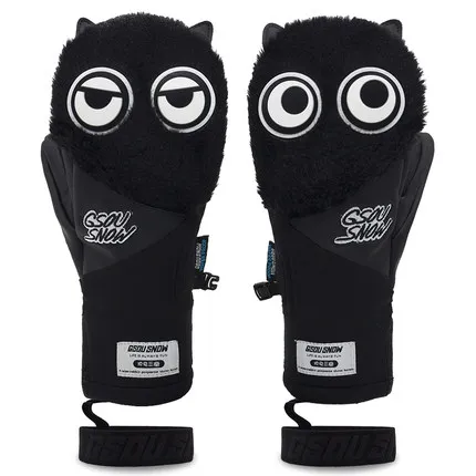 Unisex Waterproof Fleece Ski Gloves, Non-slip, Touch Screen, Warm, Motorcycle, Cycling, Snow, Skiing, New, Winter