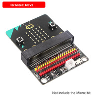 Micro: bit V2 Expansion Board 3.3V 5V Adapter IO Bit Breakout GPIO Extension Board Youth Graphics Programming for BBC Micro:bit