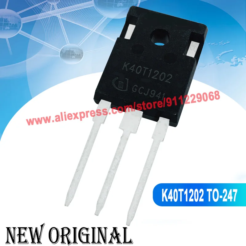 (5 Pieces) STW15NK90Z W15NK90Z  900V 15A / STGW40V60DF GW40V60DF  IGBT 600V 40A / K40T1202 IKW40N120T2 1200V 40A TO-247