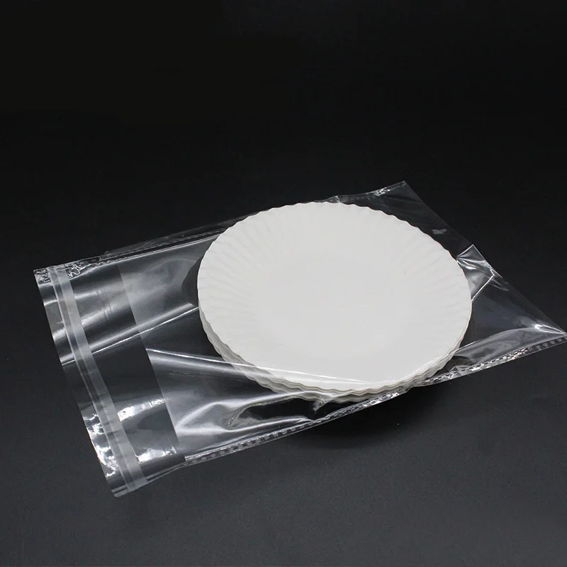 Wholesale Thick Transparent Self-adhesive Cello Poly Bags Clear Plastic Cellophane Packing Bakery Cookie Cards Gift  OPP Bag