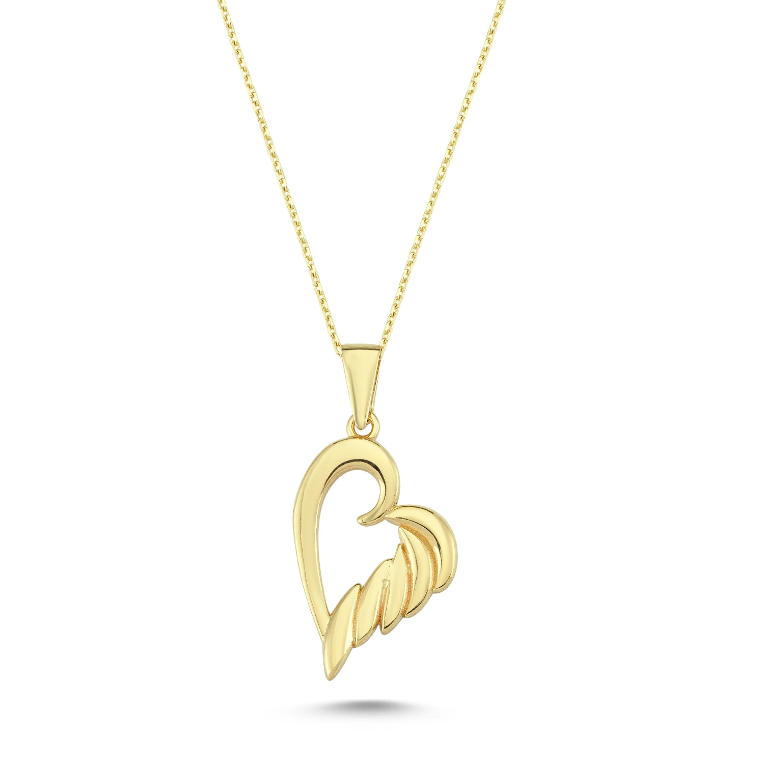 

14K Gold Heart Necklace