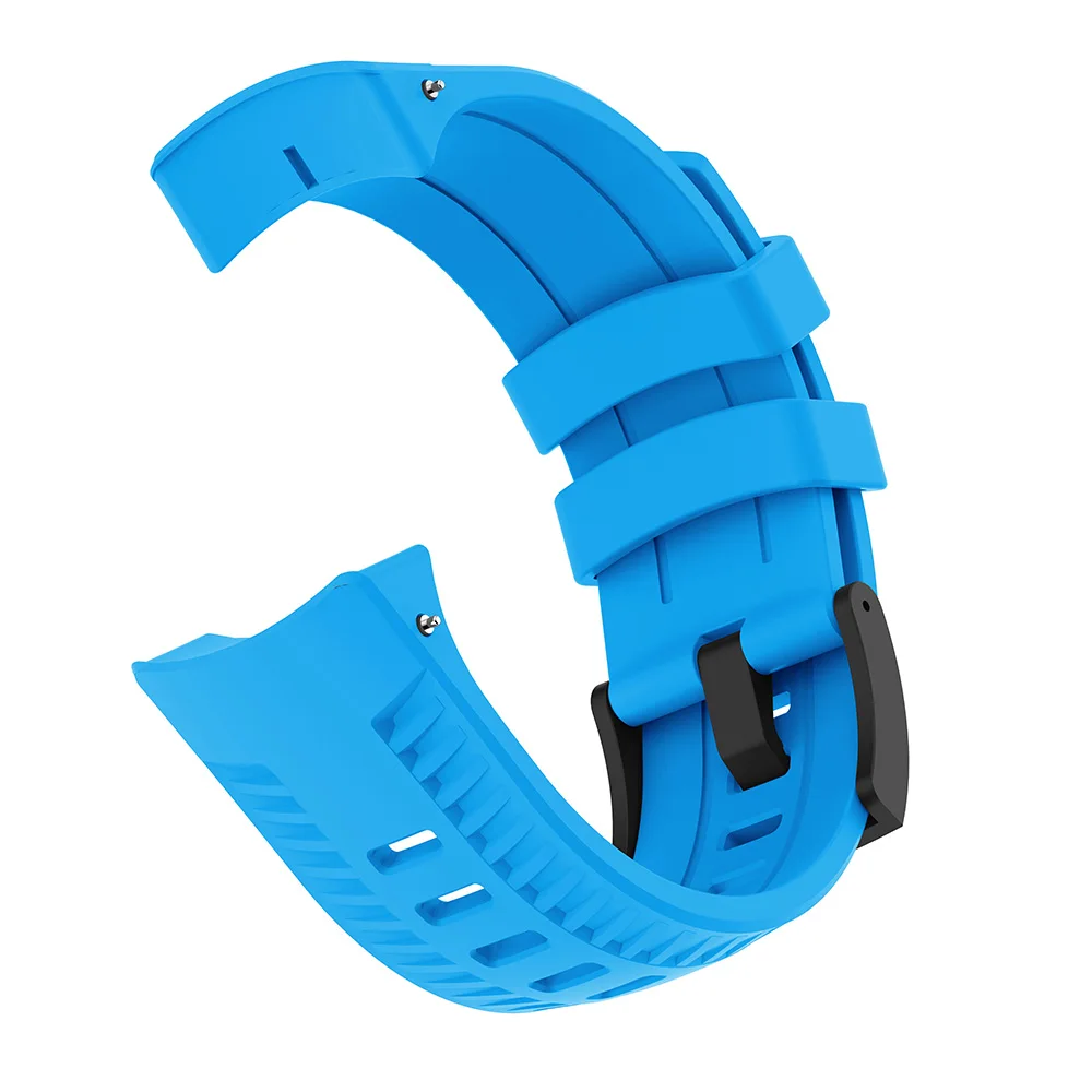 Correa deportiva de silicona para reloj Suunto Spartan Sport/Sport de muñeca HR/para Suunto 9 9 Baro, pulsera deportiva de repuesto