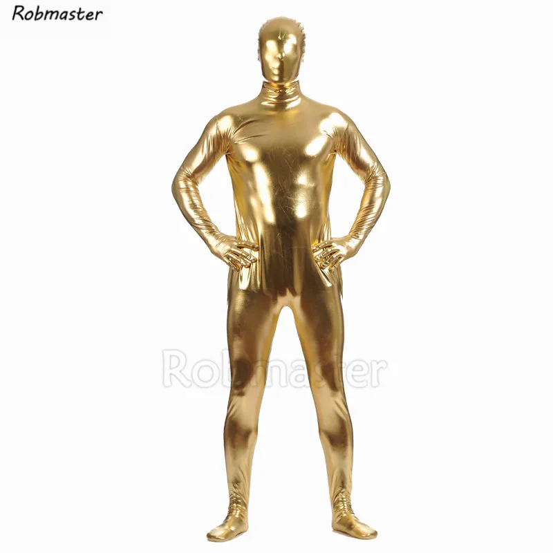 Costume de batterie en IQUE dex métallique, Catsuit brillant, Costume Zentai unisexe, Body complet imbibé, Look de support de fête, Cosplay Unitard, Nouveau, Sexy, 1 Pc