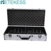 Retekess TT006 Portable 64 Slot Charge Case Storage Box for Retekess T130 T131 T130S TT106 Wireless Audio Tour Guide System