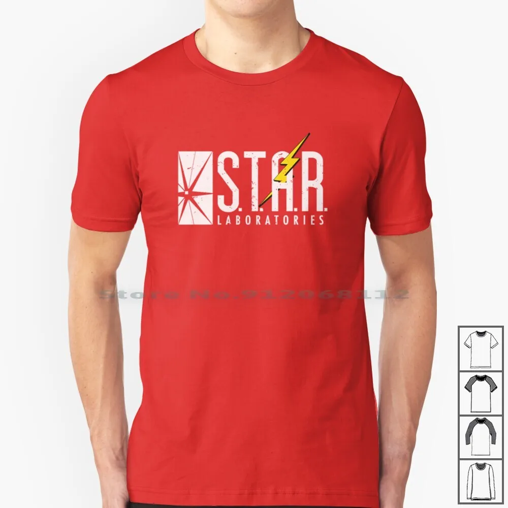 Star Labs T-Shirt 100% Cotton T Shirt Agent Carter Barry Allen Central City Dr Zoom Green Arrow Reverse Flash Science Star Labs