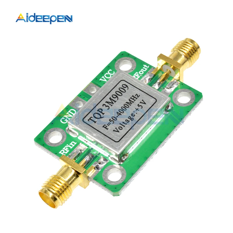 

DC 5V TQP3M9009 50-4000MHz LNA RF Low Noise Amplifier Module Signal Receiver Broadband Radio Amplifier Board With shielding