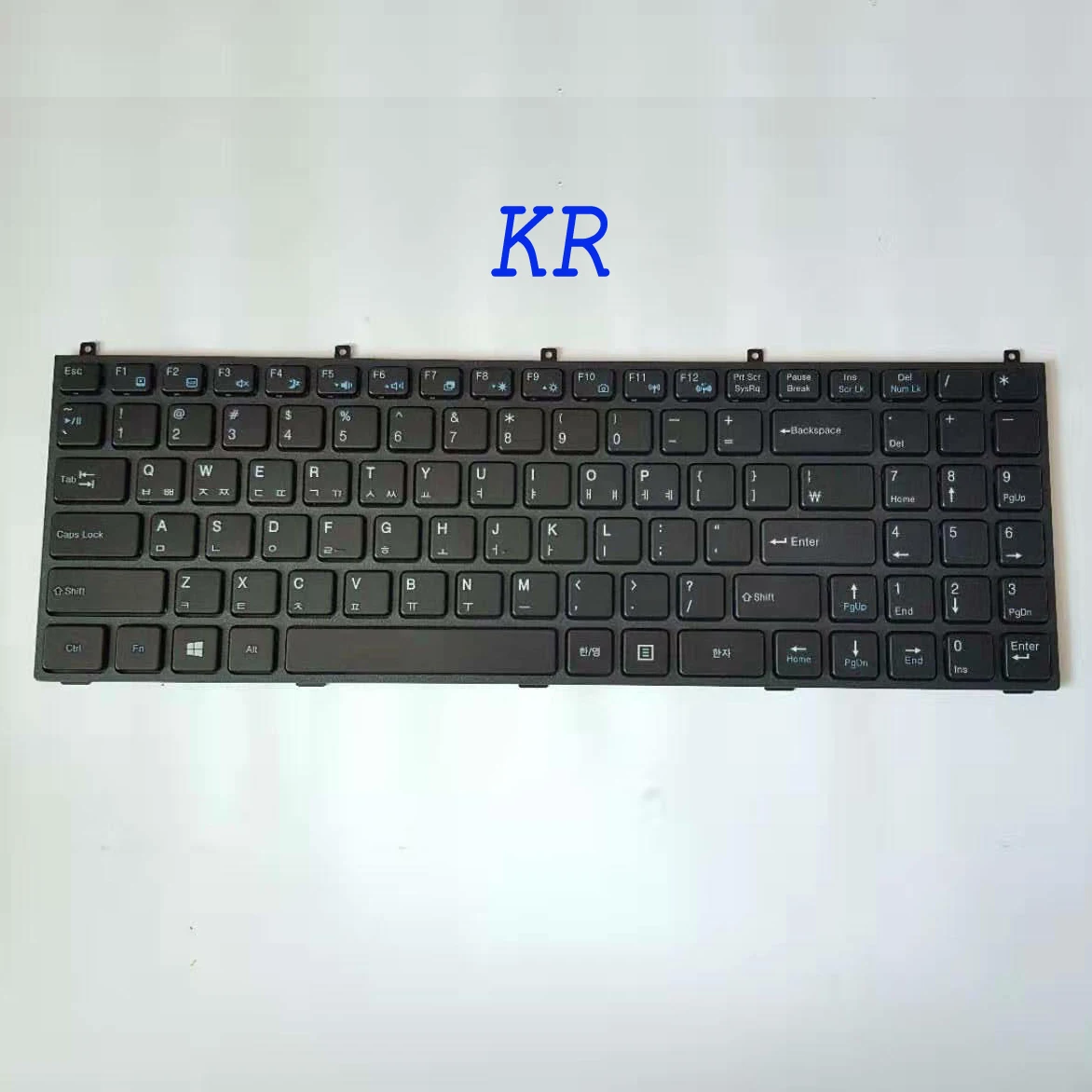 LatinRussian Keyboard for Clevo W76 W760 W762 W765 P150 P150HM P170HM P151EM W150 W150HRM W150ER W170ER E713X M980NU M98NU W765T