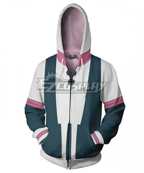 

Boku No Hero Akademia Ochako Uraraka Hoodie Coat Hoodie Top Jacket Halloween Adult Daily Wearing Cosplay Costume E001