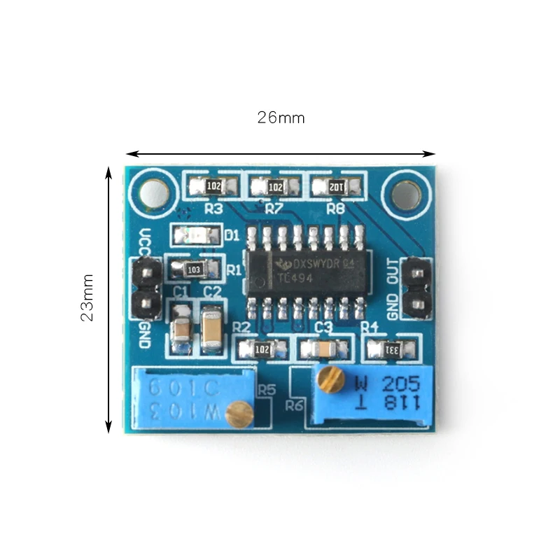 TL494 modulo Controller PWM regolabile 5V frequenza 500-100kHz 250mA