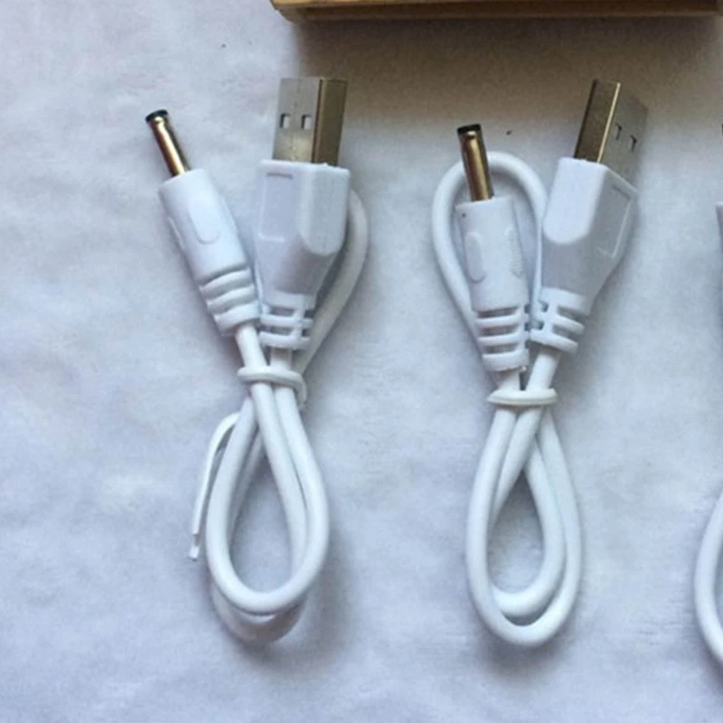 50cm/1.97''L Barrel Jack Charger Cord USB A to DC 3.5mm Power Cable 5V Appliances Fast Charging Cable DC Connector DropShipping