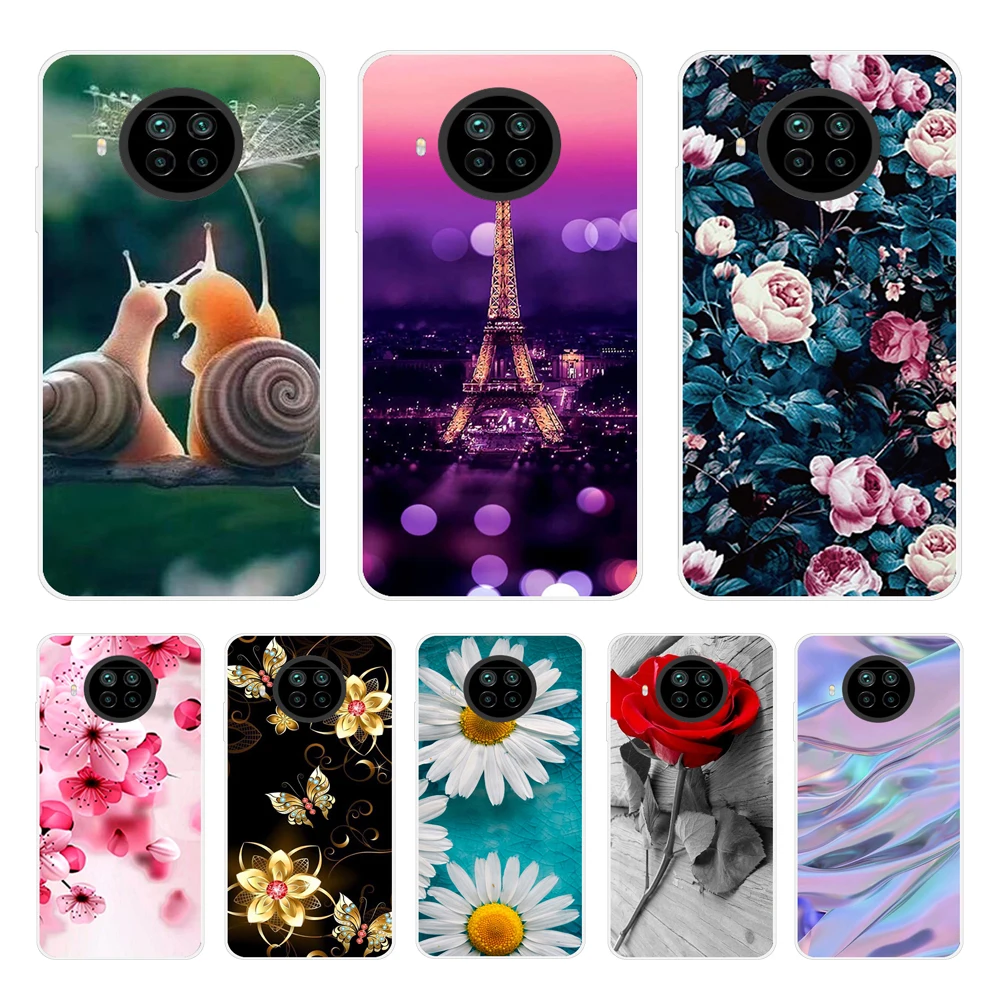 For Xiaomi Mi 10T Lite Case Silicon Cover Phone Case For Xiaomi Mi 10T Lite 5G Soft Cases bumper coque mi10T 10 T Lite Fundas