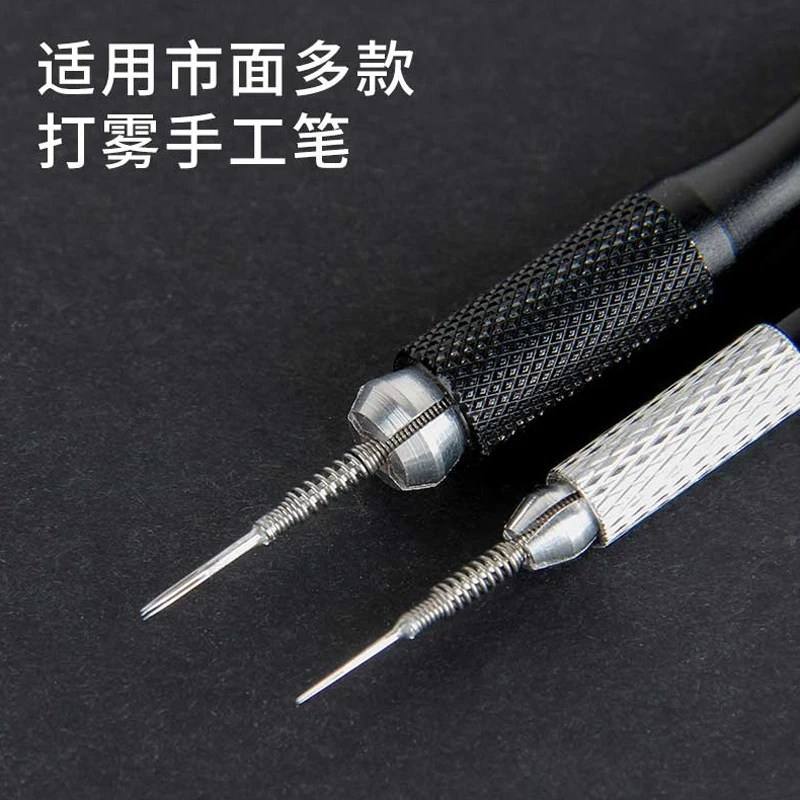 10pcs Microblading Spring Round Permanent Makeup Eyebrow 3RS/5RS/5RL Manual Tattoo Fog Needles For Lamina Blade Agulhas Tebori