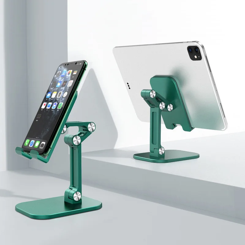 SMOYNG Flodable Portable Desktop Phone Tablet Stand Holder Adjustable Support For 4-12.9 inch iPhone iPad Pro 12.9 Mount